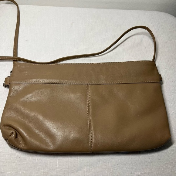 DEREK ALEXANDER DAL Tan Leather Crossbody Bag - Picture 4 of 10